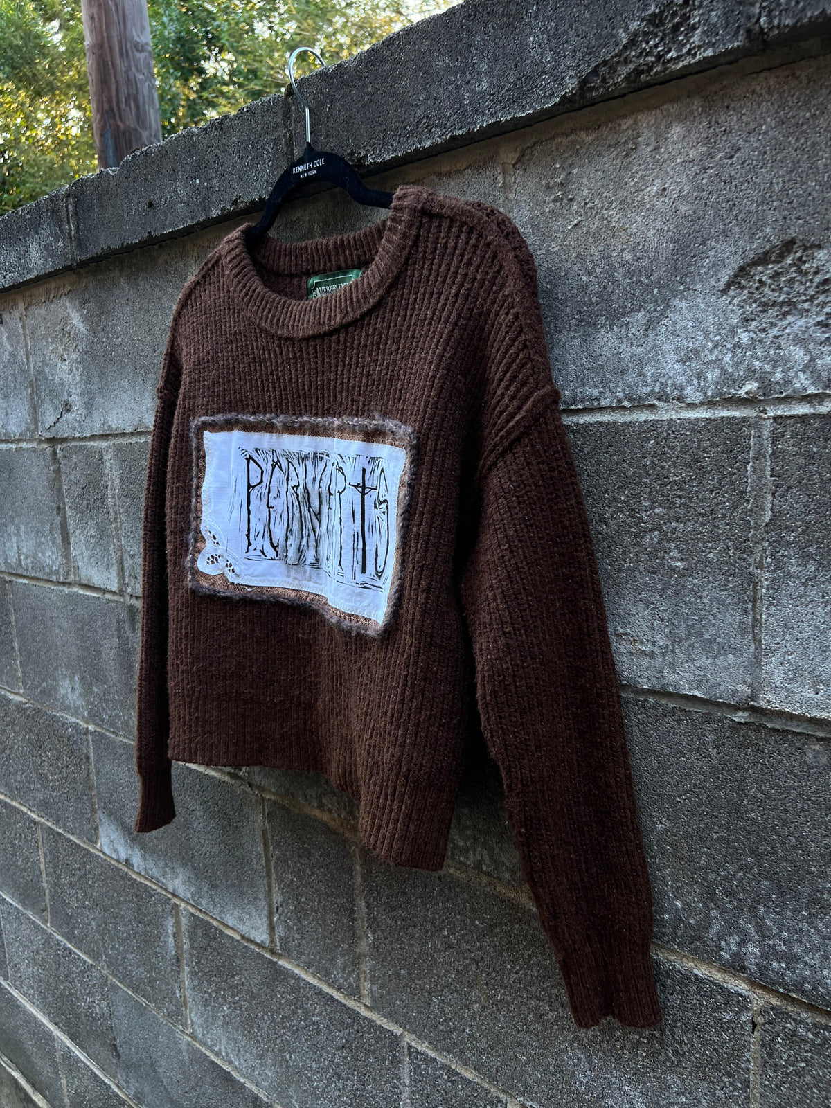 Perverts - Brown Knit Sweater - AE