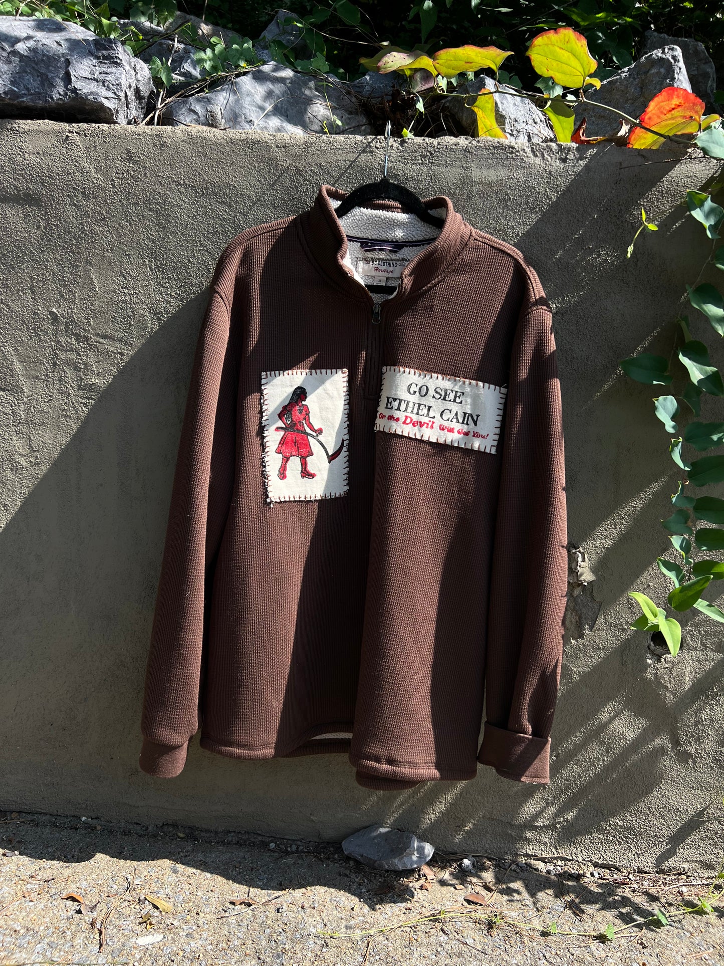 Go See Ethel Cain - brown pullover