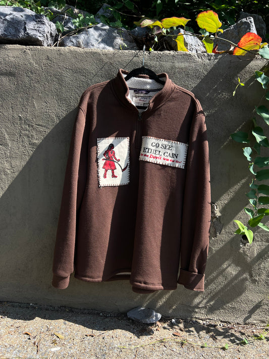 Go See Ethel Cain - brown pullover
