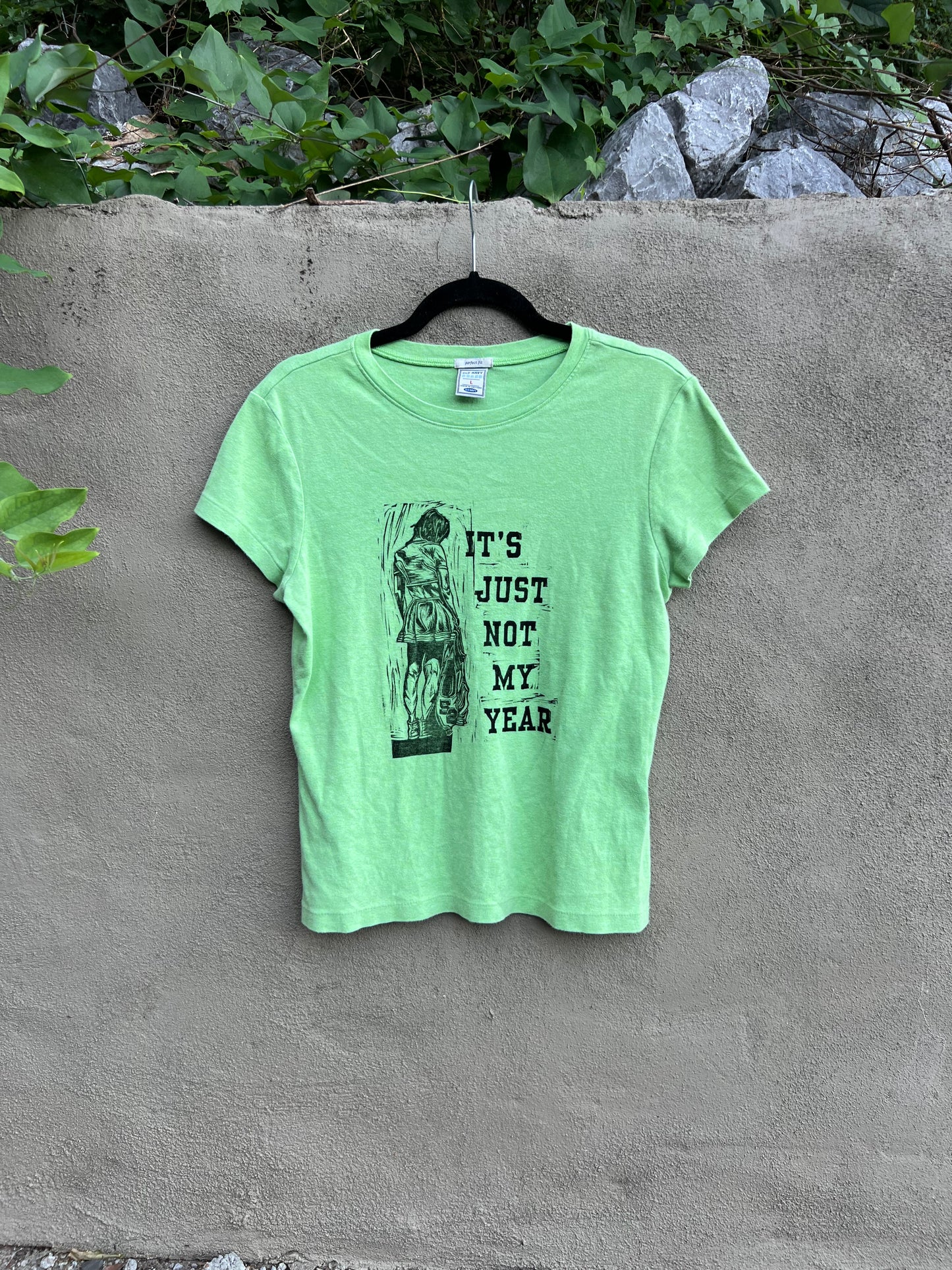 Not My Year - Vintage Green Tshirt