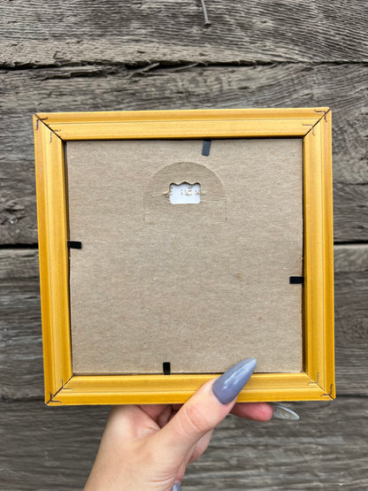 I Can See the End - Embroidered Vintage Photo