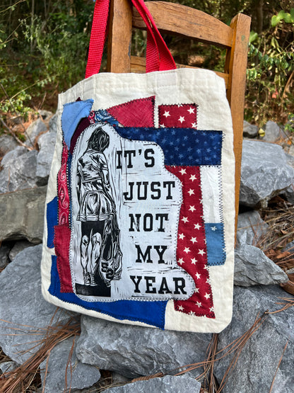 Not My Year - Tote Bag - Cherry Straps