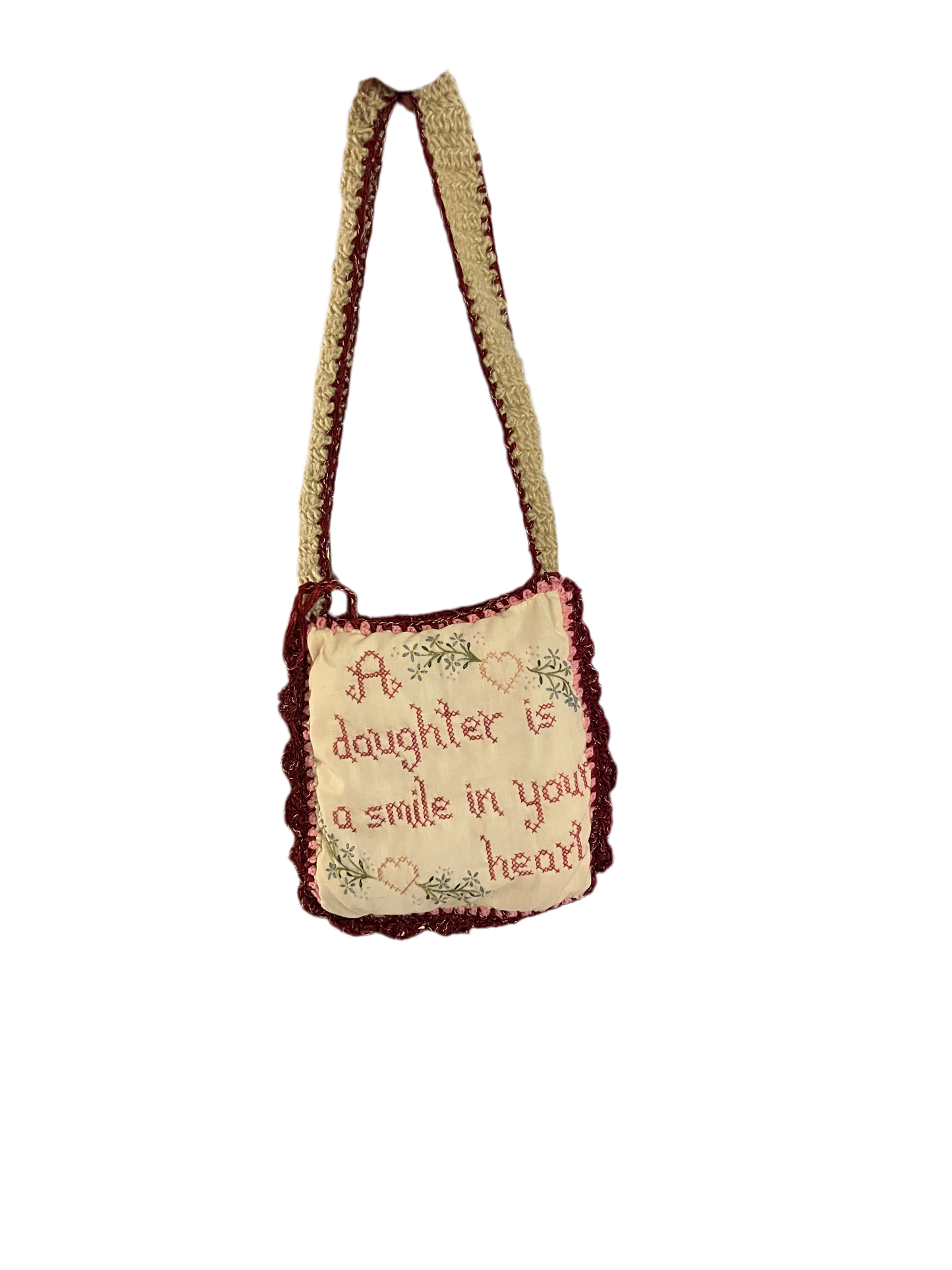 Vintage Floral Mini Tote