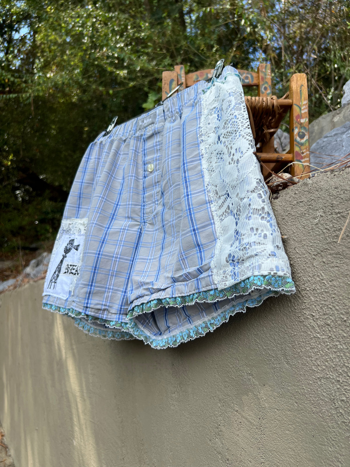 Nearer - Patchwork Boxer Shorts