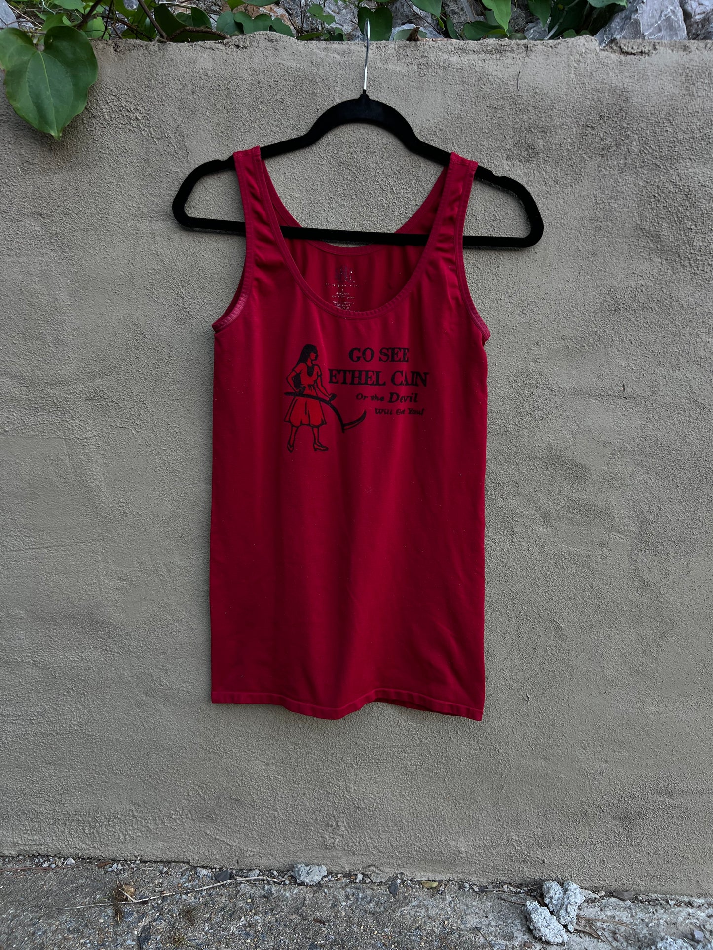 Go See Ethel Cain or the Devil Will Get You - Rockin Republic Red Tank