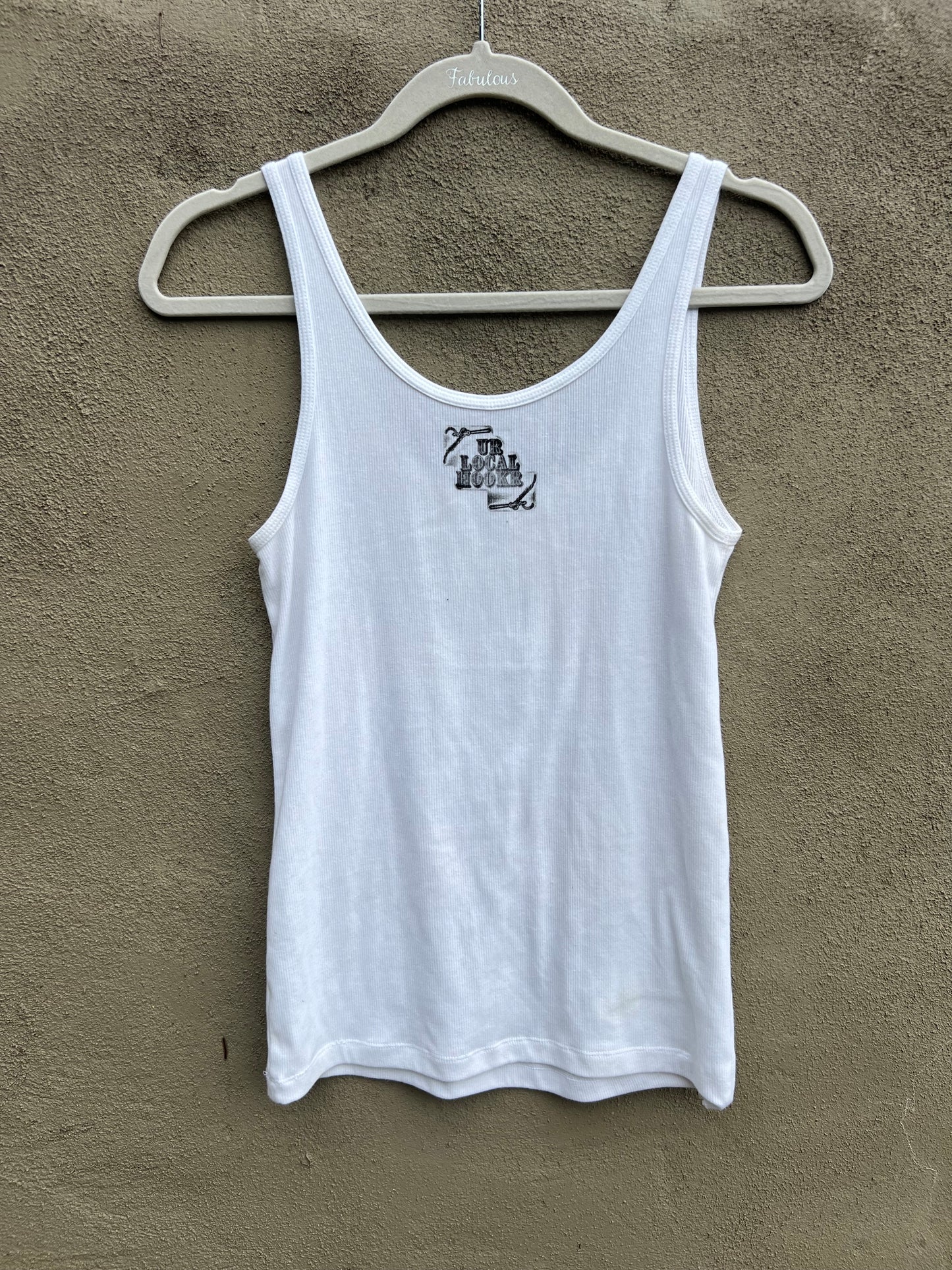 Go See Ethel Cain or the Devil Will Get You - White ON Tank Top