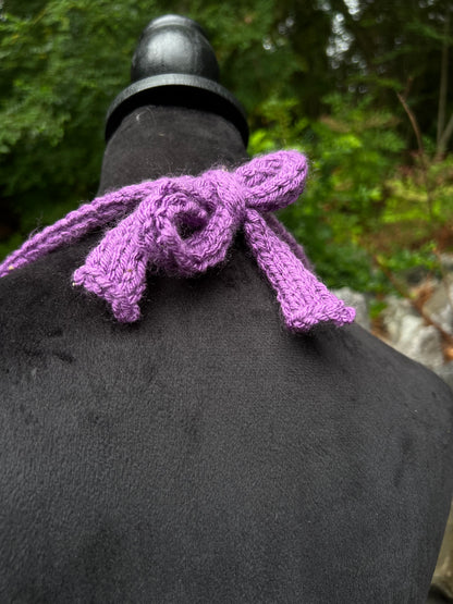 Violet Dreams - Knit Halter Top