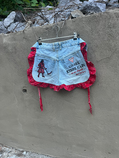 Go See Ethel Cain or the Devil Will Get You - Guess Jeans Apron