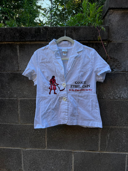 Go See Ethel Cain or the Devil Will Get You -  Kim Rogers White Shirt