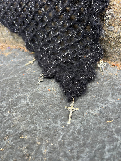 Sacrificial Shroud - Black Mohair