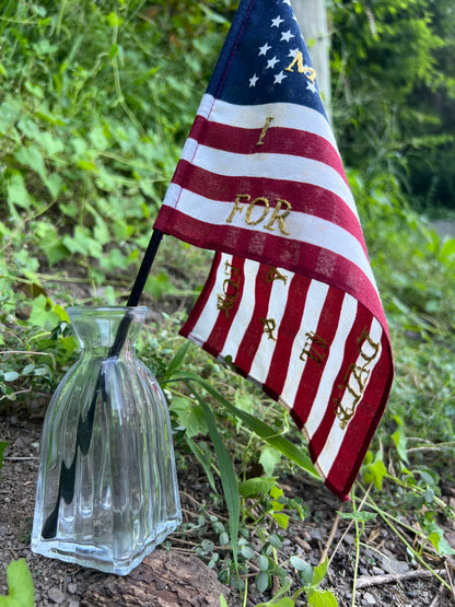 Do It For Dale - Hand Embroidered Flags