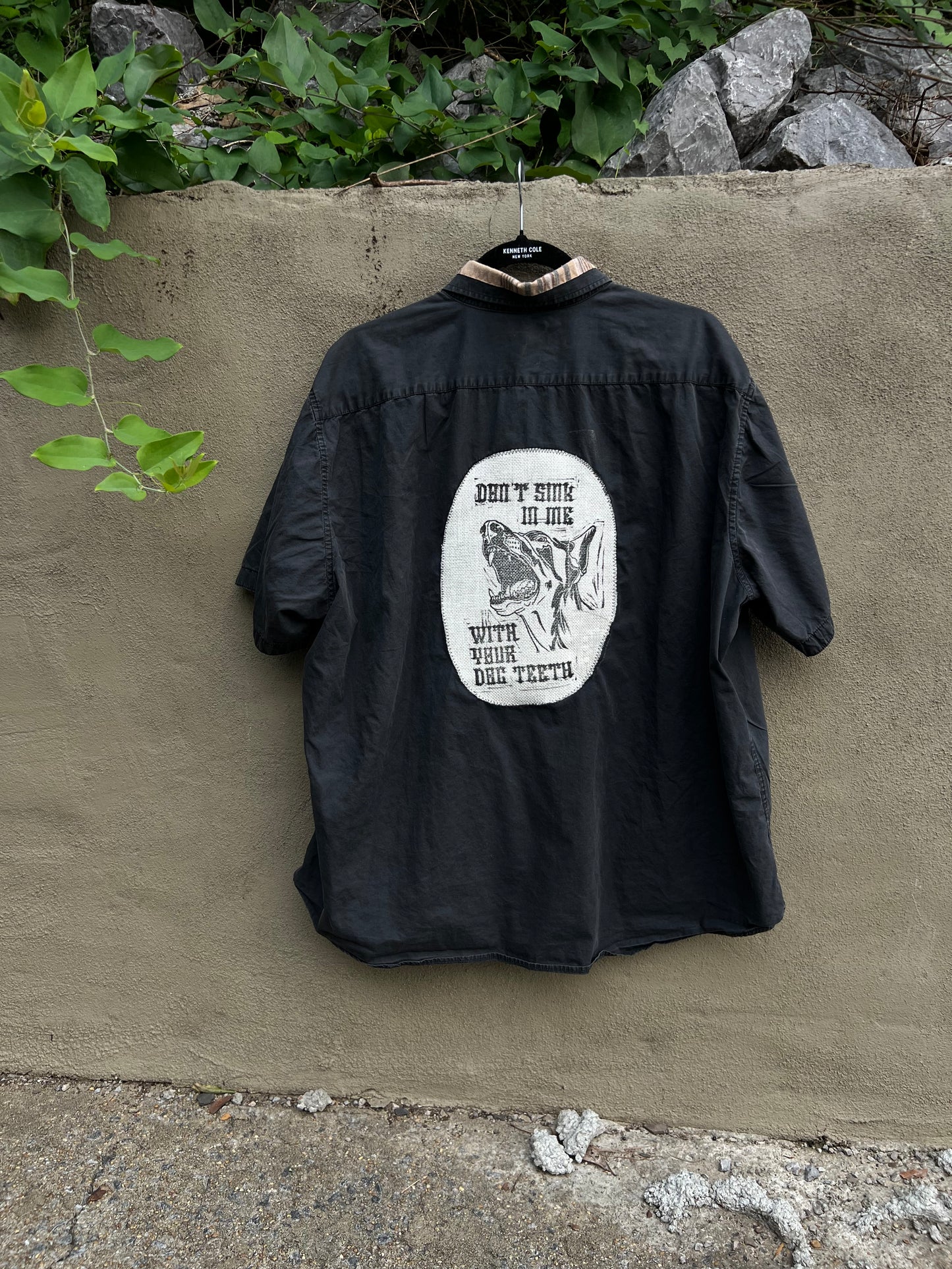 Dog Teeth - Dark Grey Shirt