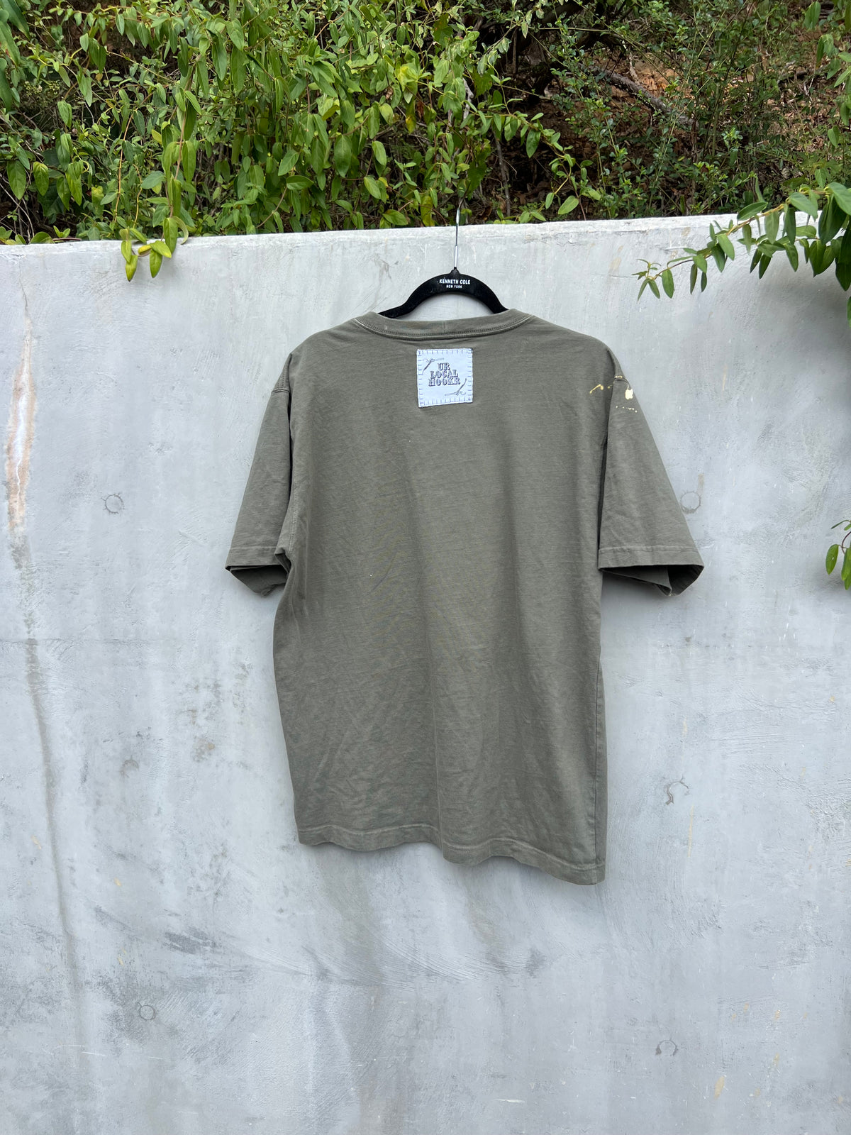 Nearer - Green Patchwork Tshirt