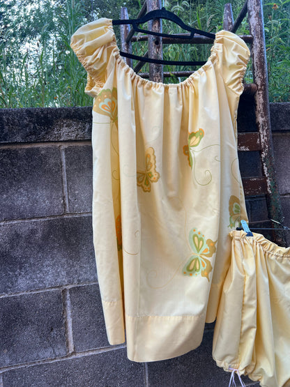Butter Yellow - Babydoll Dress & Bloomers