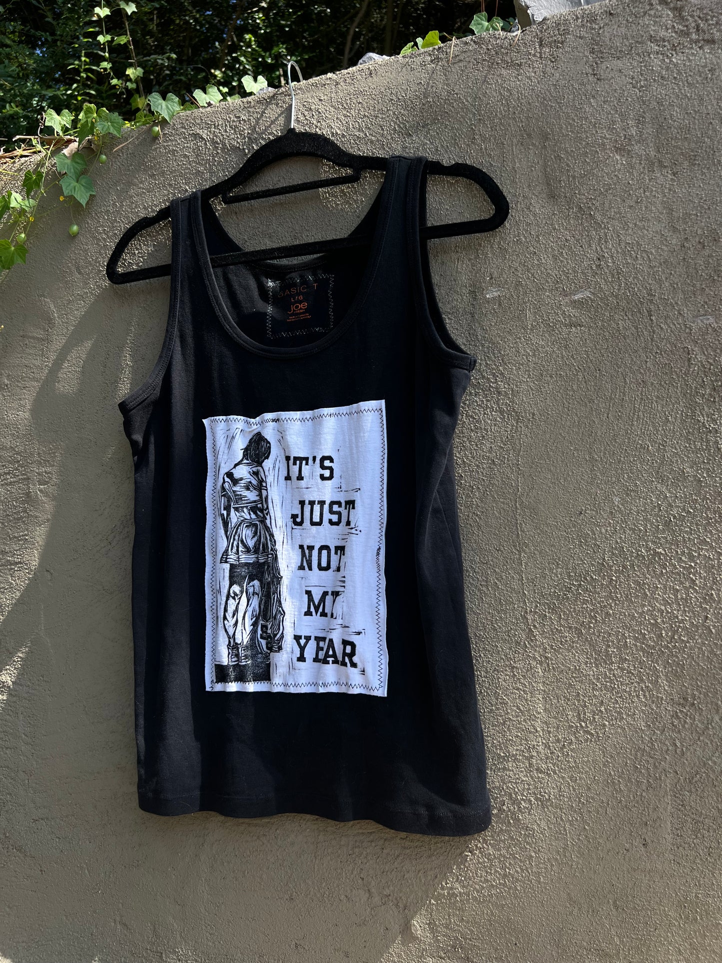 Not My Year - Black Tank Top