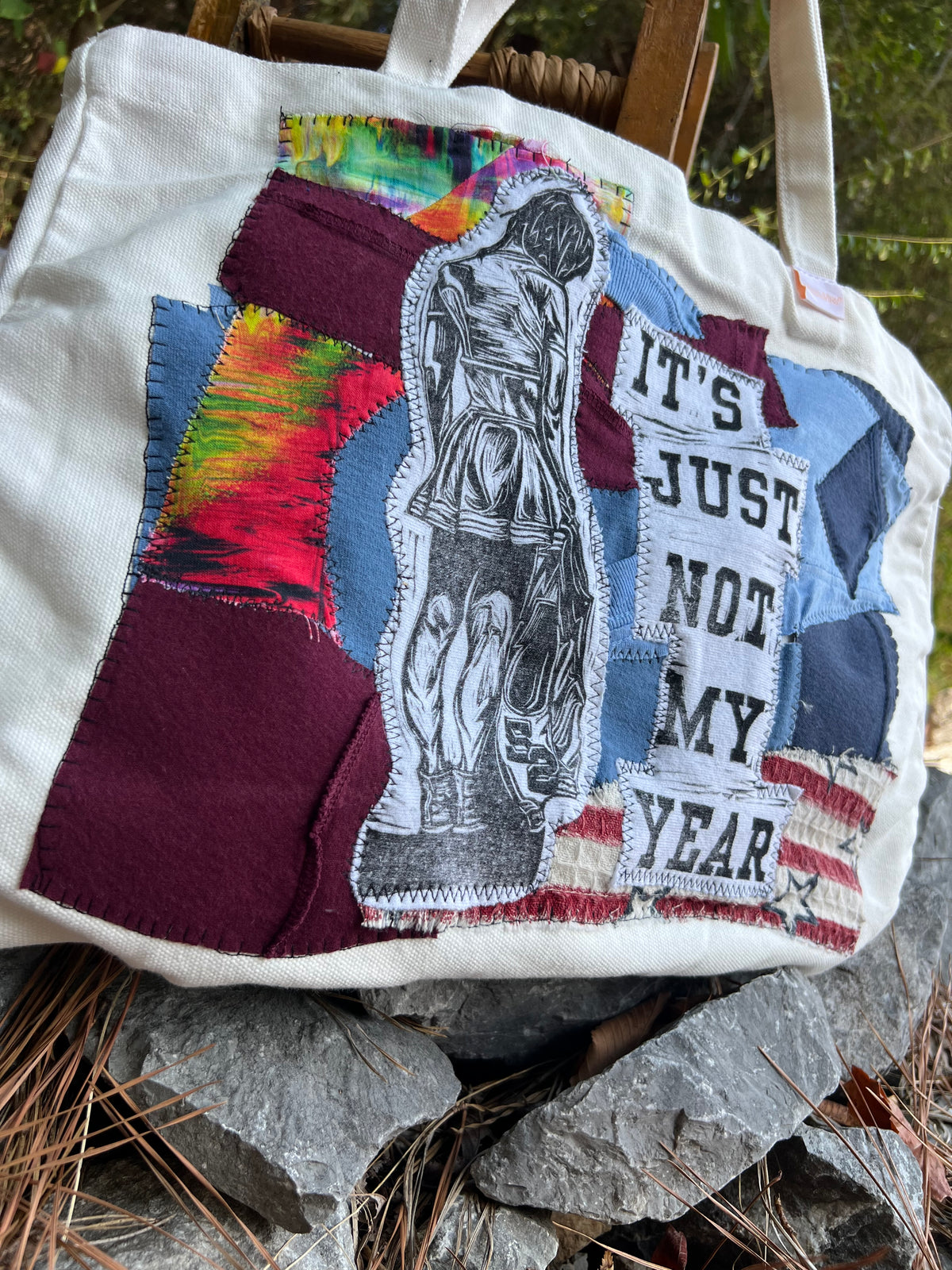 Not My Year - Tote Bag - Bright White