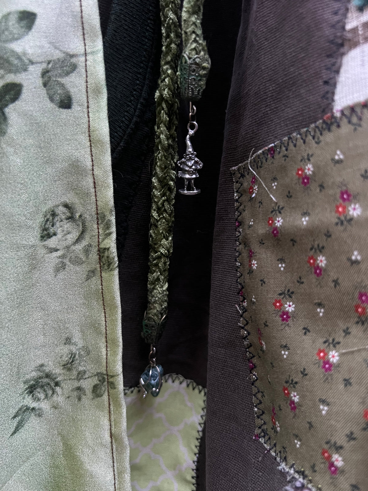 Green Scraps - Babydoll Dress