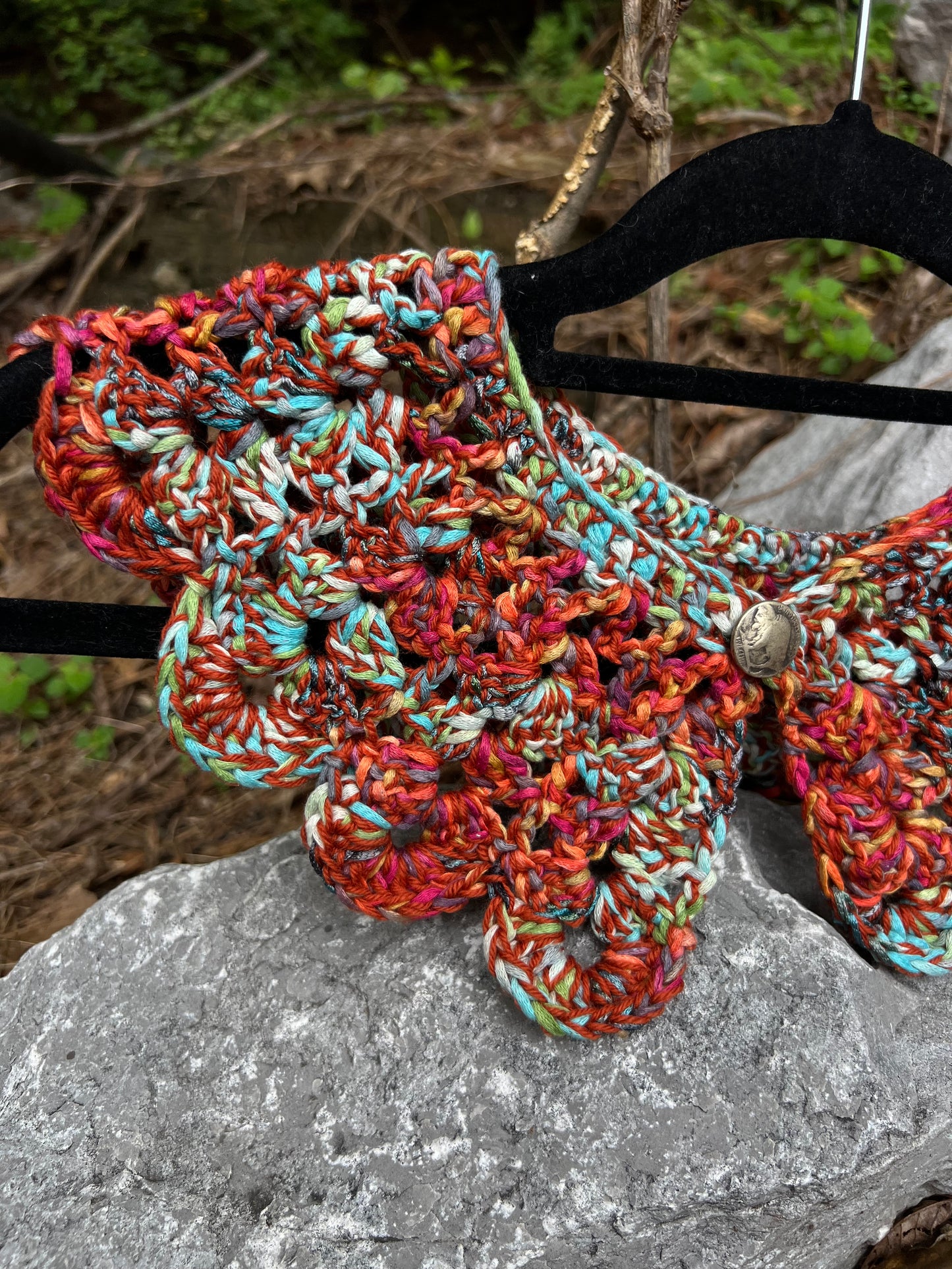 Summer Sunset - Crochet Collar