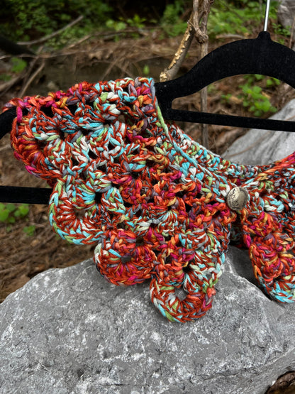 Summer Sunset - Crochet Collar