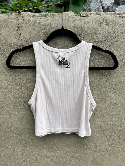 Dog Teeth - Tan Tank Top