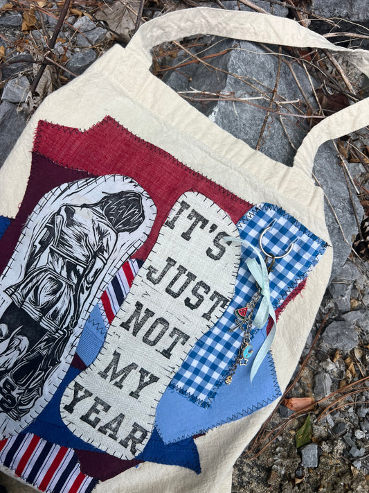 Not My Year - Tote Bag - Charmed Button Holes