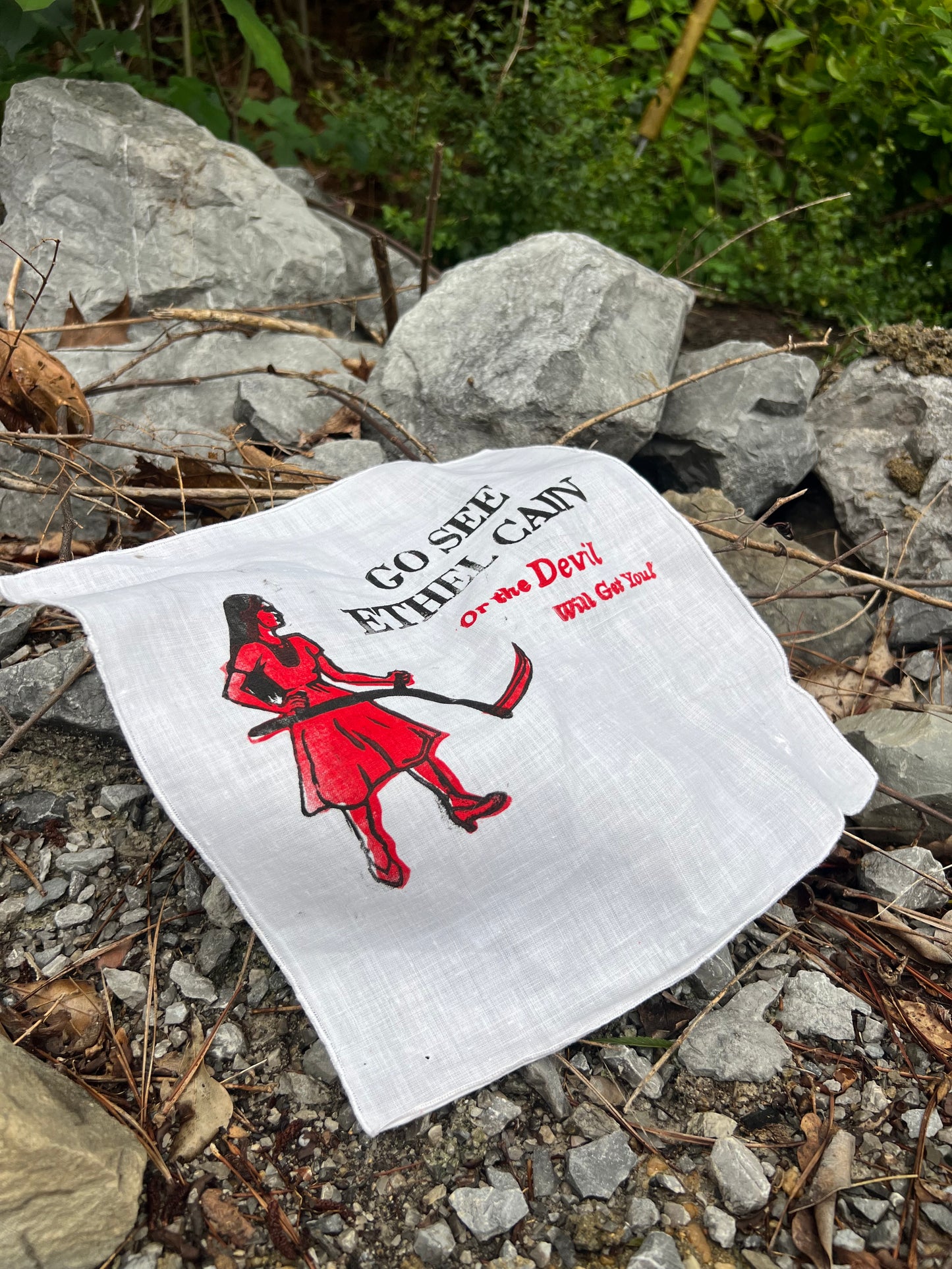 Go See Ethel Cain or the Devil Will Get You - Cloth Napkin 3