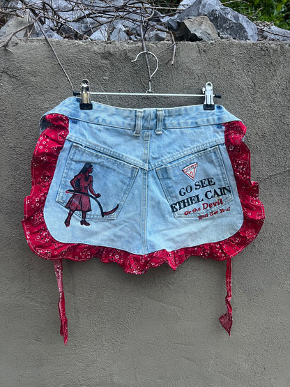 Go See Ethel Cain or the Devil Will Get You - Guess Jeans Apron