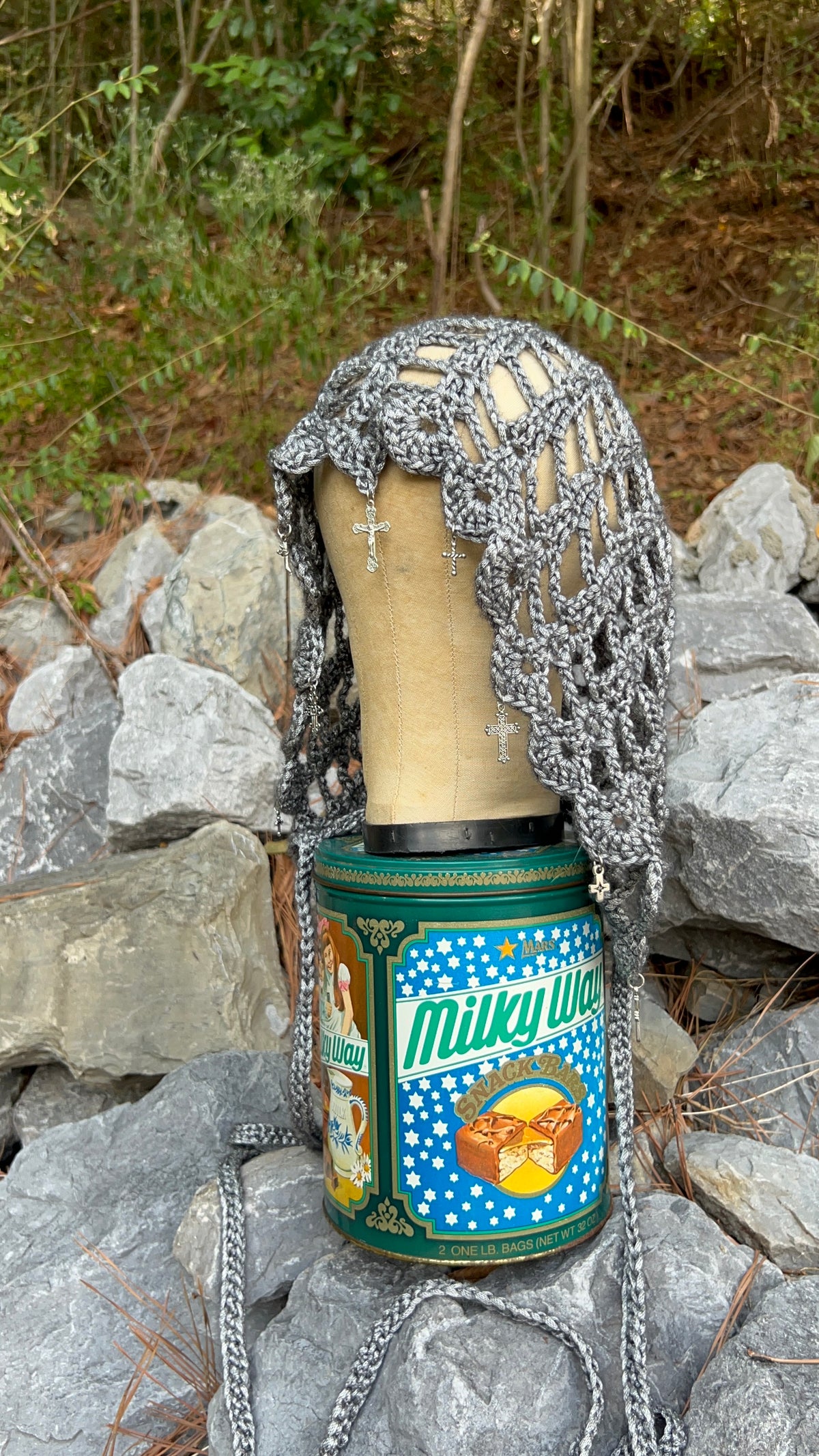 Divine Chivalry Hood - Silver