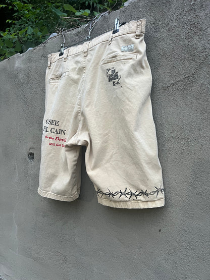 Go See Ethel Cain or the Devil Will Get You - Wrangler Cargo Shorts