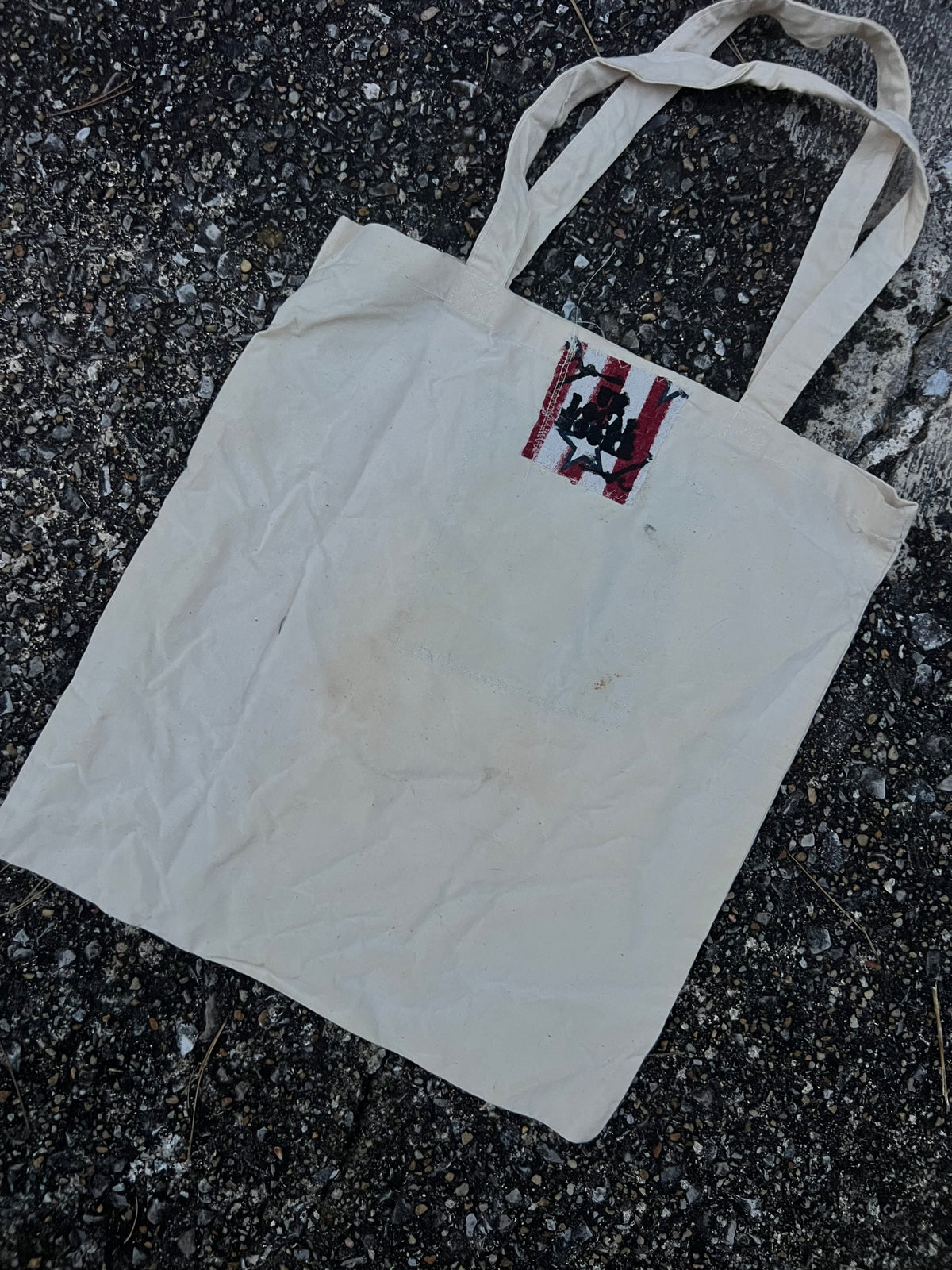 It Has Always Been This Way - Patchwork Canvas Tote Bag