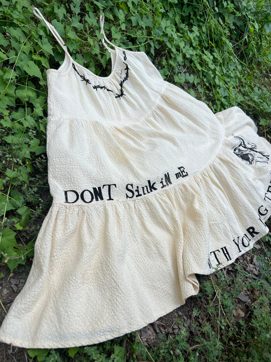 Dog Teeth - Yellow Dress