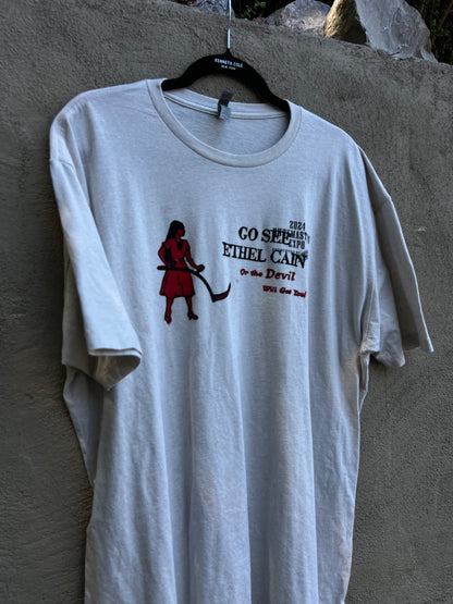 Go See Ethel Cain or the Devil Will Get You - Buckmasters TShirt