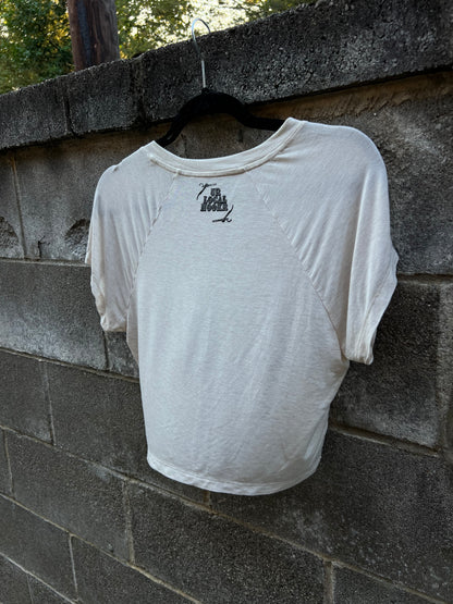 Perverts - Cream Cropped Top - OA