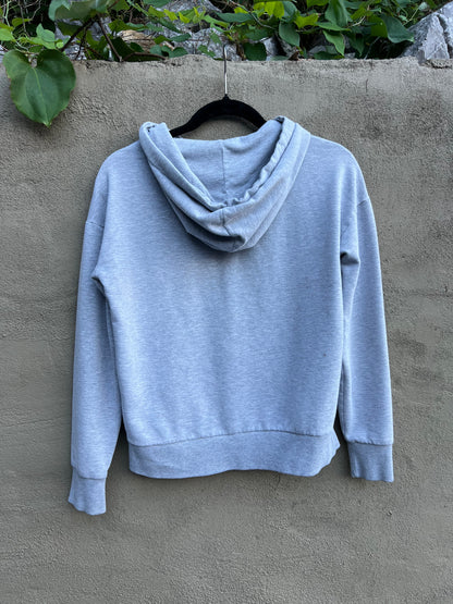 Go See Ethel Cain or the Devil Will Get You - “Time & Tru” Grey Zip-Up Hoodie