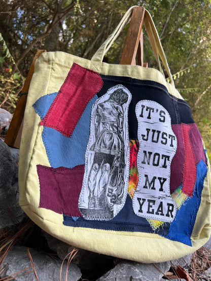 Not My Year - Tote Bag - Lemon