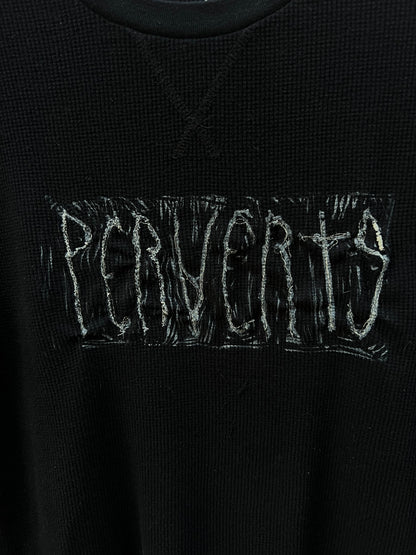 Perverts - Black Longsleeve Shirt - ON