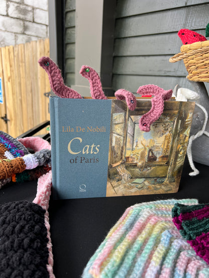 Book Worm Bookmarks