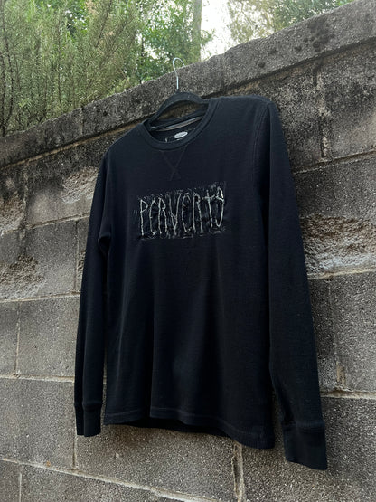 Perverts - Black Longsleeve Shirt - ON