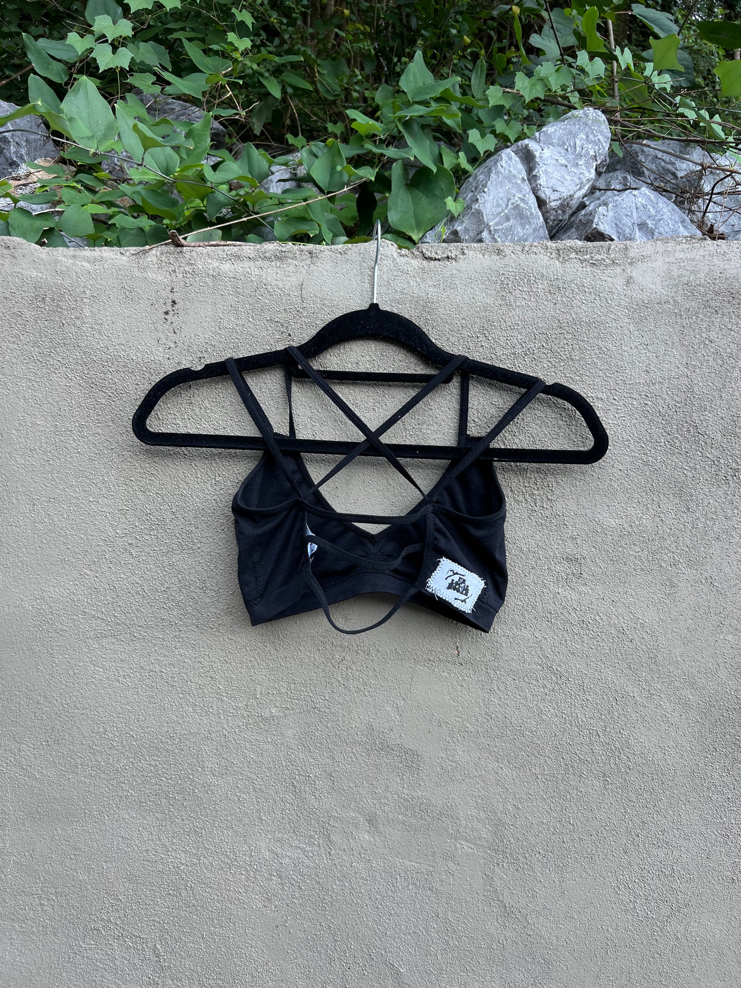 Florida Forever - Black Bralette