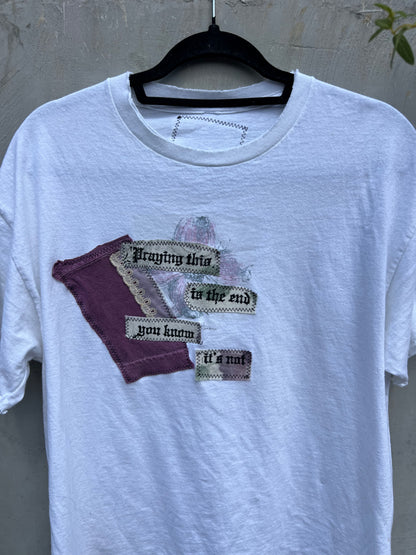 You Know it’s Not - White Tshirt - Vintage