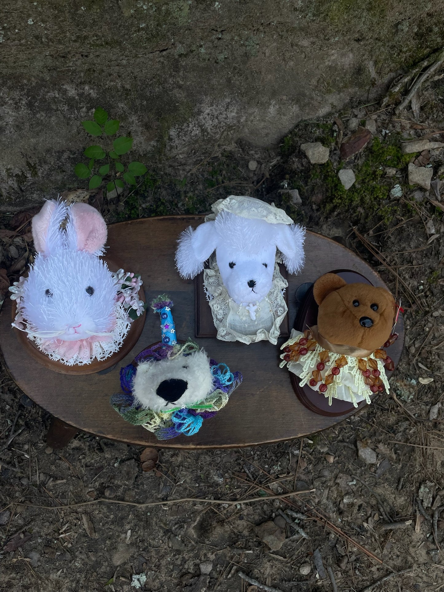 Hero Beanie Baby- Vegan Taxidermy