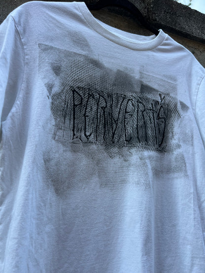Perverts - White Tshirt - AE