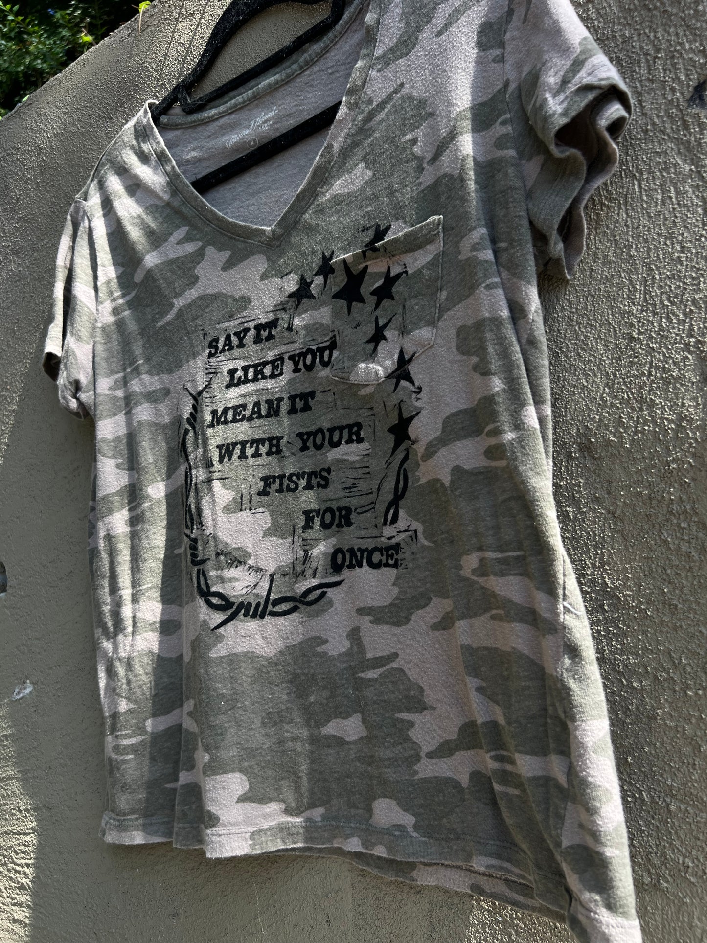 Like You Mean It - Camo Tshirt