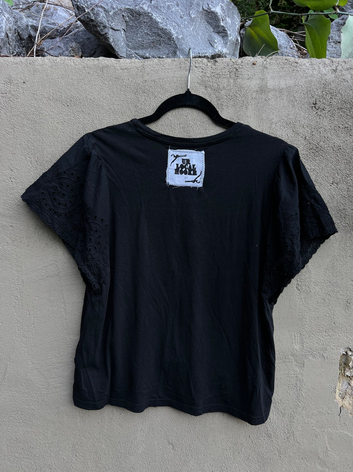 Dog Teeth - Black Handkerchief Tshirt