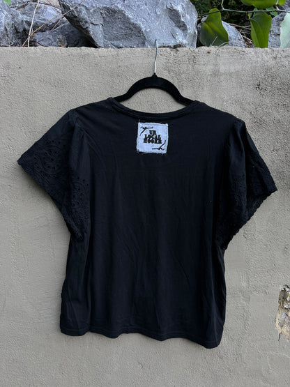 Dog Teeth - Black Handkerchief Tshirt