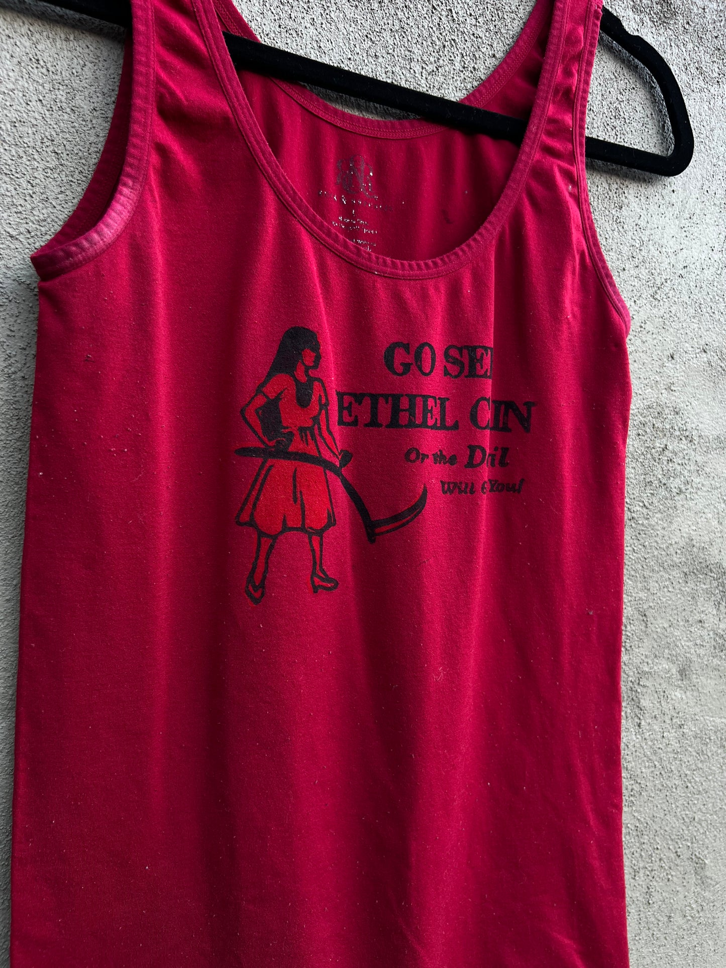 Go See Ethel Cain or the Devil Will Get You - Rockin Republic Red Tank