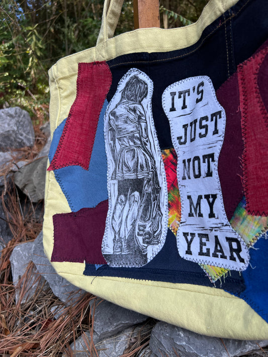 Not My Year - Tote Bag - Lemon