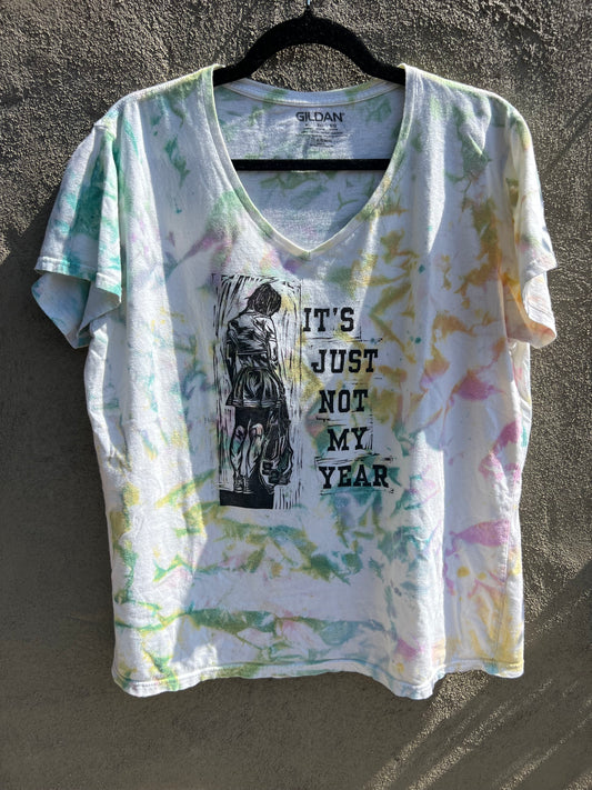 Not My Year - Tie-Dye Tshirt