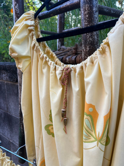 Butter Yellow - Babydoll Dress & Bloomers