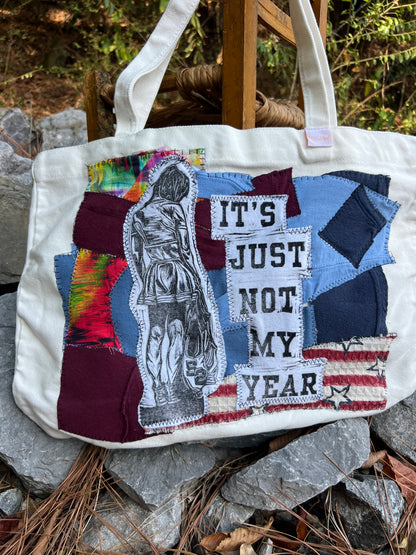 Not My Year - Tote Bag - Bright White